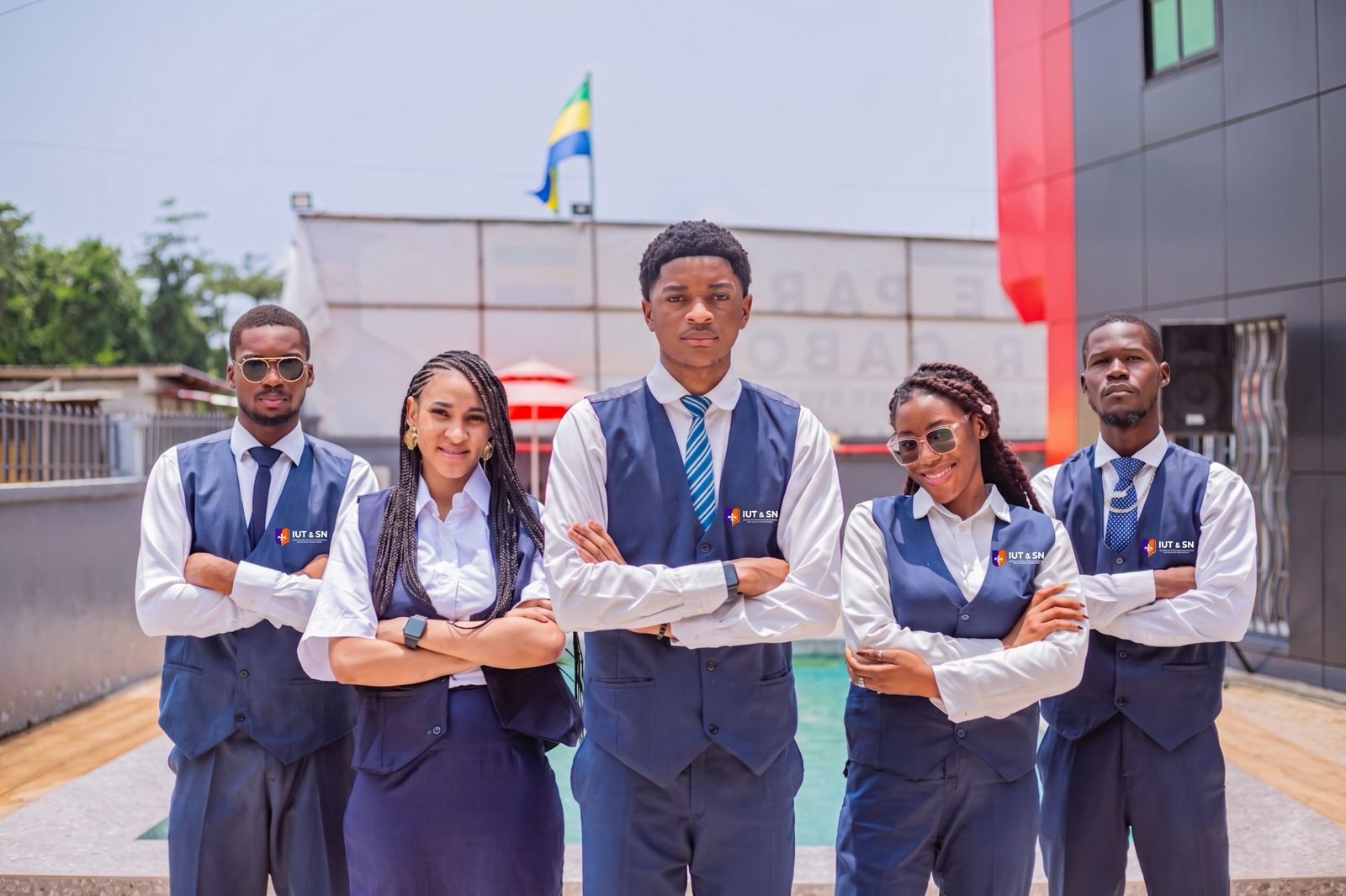 Étudiants IUTSN Gabon